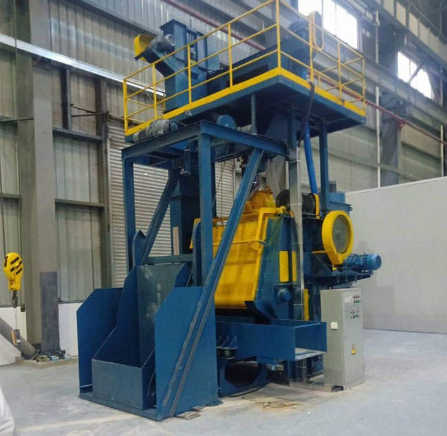 Qr3210履帶式拋丸機