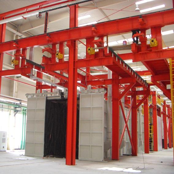 吊鉤通過式拋丸機