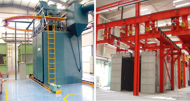 吊鉤通過式拋丸機(jī)案例展示圖