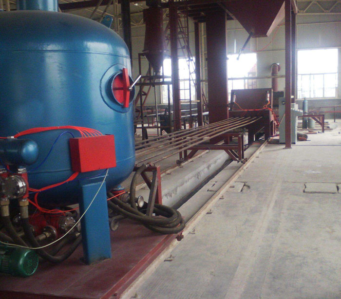 鋼管內(nèi)壁噴砂機(jī) 鋼管內(nèi)壁噴砂機(jī)