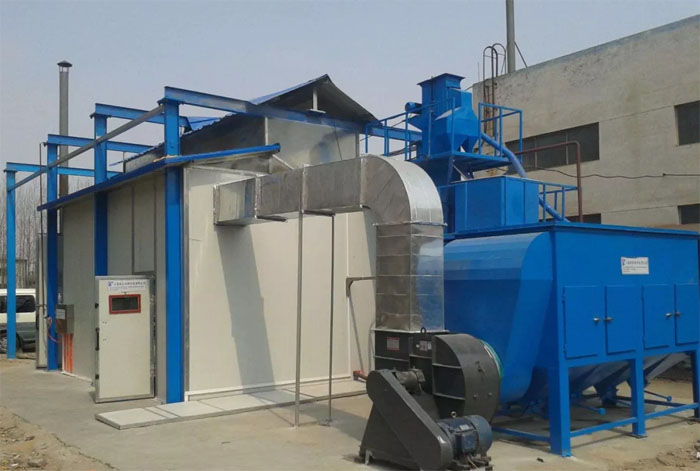 氣力回收噴砂房